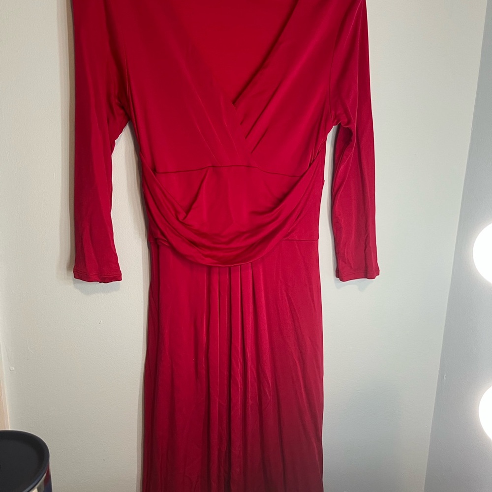 Boden Limited Edition Vibrant Red Dress